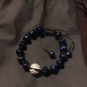Blue bracelet